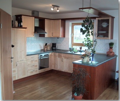 Blick in den Küchenbereich 